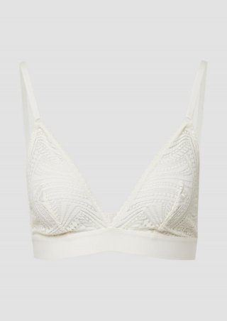 s.Oliver Bralette aus Spitze - creme