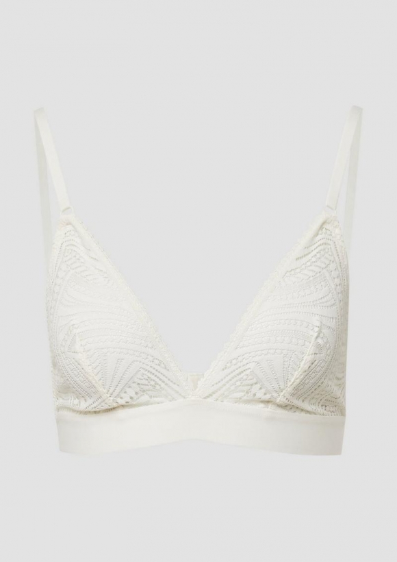 s.Oliver Bralette aus Spitze - creme