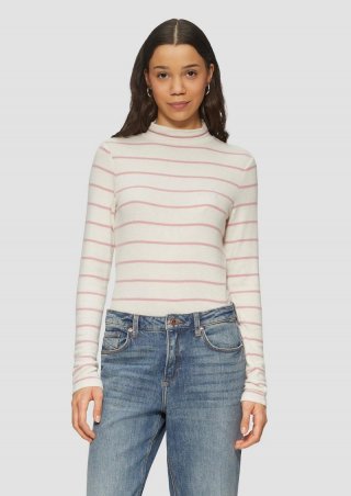 s.Oliver Softes Longsleeve aus Viskosemix - beige