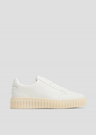 s.Oliver Sneaker mit Plateausohle - weiß