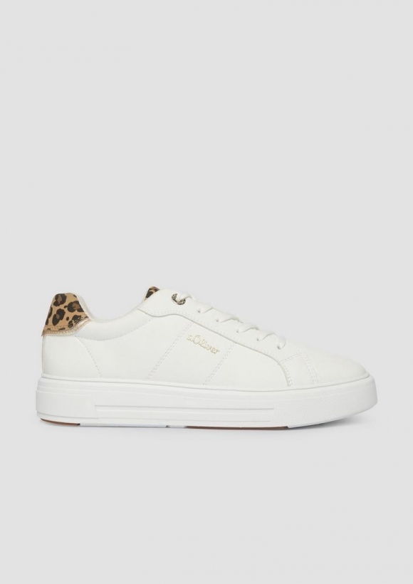 s.Oliver Sneaker in cleanem Design - creme