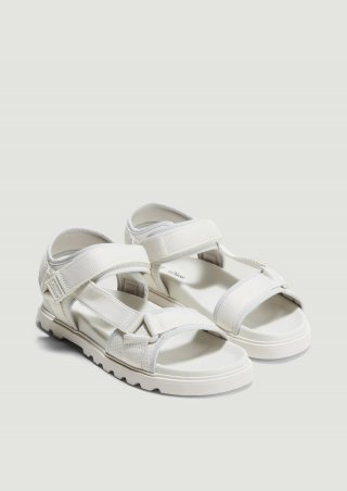 s.Oliver Modische Trekking-Sandalen - weiß