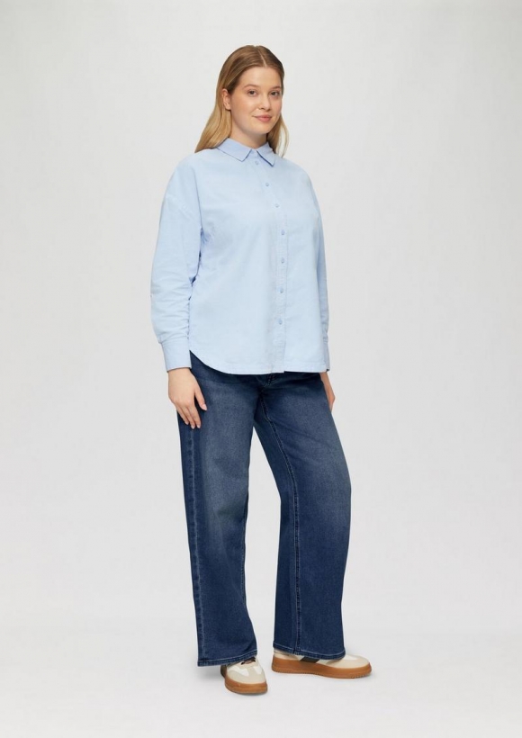 s.Oliver Jeans / Straight Fit / Mid Rise / Straight Leg - blau