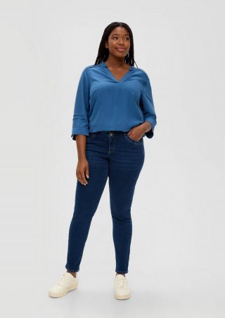 s.Oliver Jeans / Skinny Fit / Mid Rise / Skinny Leg - tiefblau