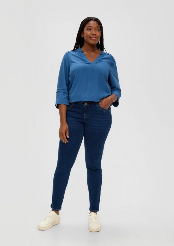 s.Oliver Jeans / Skinny Fit / Mid Rise / Skinny Leg - tiefblau