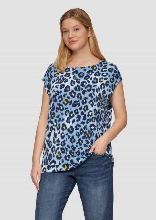 s.Oliver T-Shirt im Relaxed Fit - hellblau