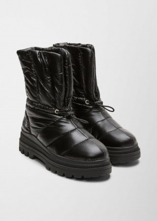 s.Oliver Gefütterter Schneestiefel - schwarz