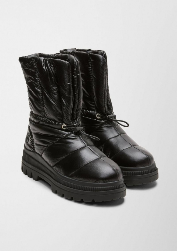 s.Oliver Gefütterter Schneestiefel - schwarz