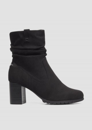 s.Oliver Stiefel mit Blockabsatz - schwarz
