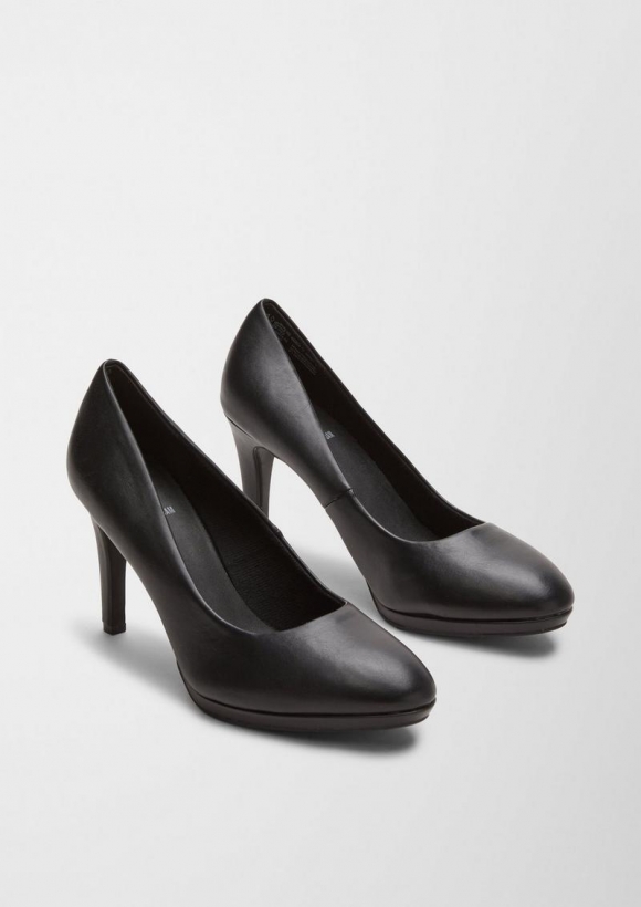 s.Oliver Spitze Pumps - schwarz