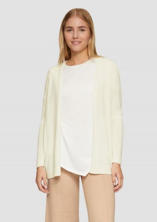 s.Oliver Cardigan aus Baumwollmix - creme
