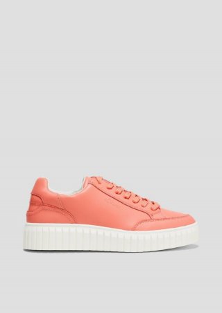 s.Oliver Sneaker mit Plateausohle - koralle
