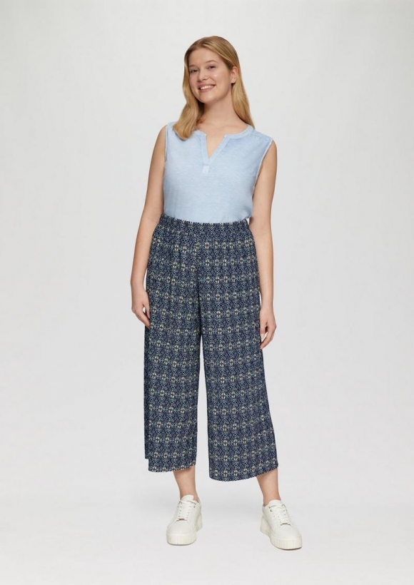 s.Oliver Culotte aus Jersey - tiefblau