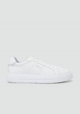 s.Oliver Sneaker in cleanem Design - weiß