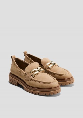 s.Oliver Chunky Slipper - karamell