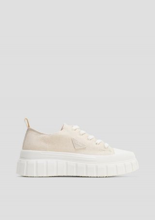 s.Oliver Sneaker mit Plateau-Sohle - beige