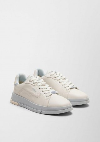s.Oliver Sneaker mit Kontrastsohle - creme