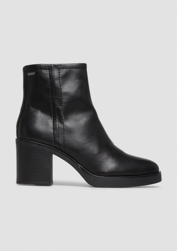 s.Oliver Stiefeletten aus Kunstleder - schwarz