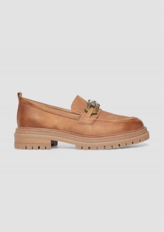 s.Oliver Chunky Slipper - cognac