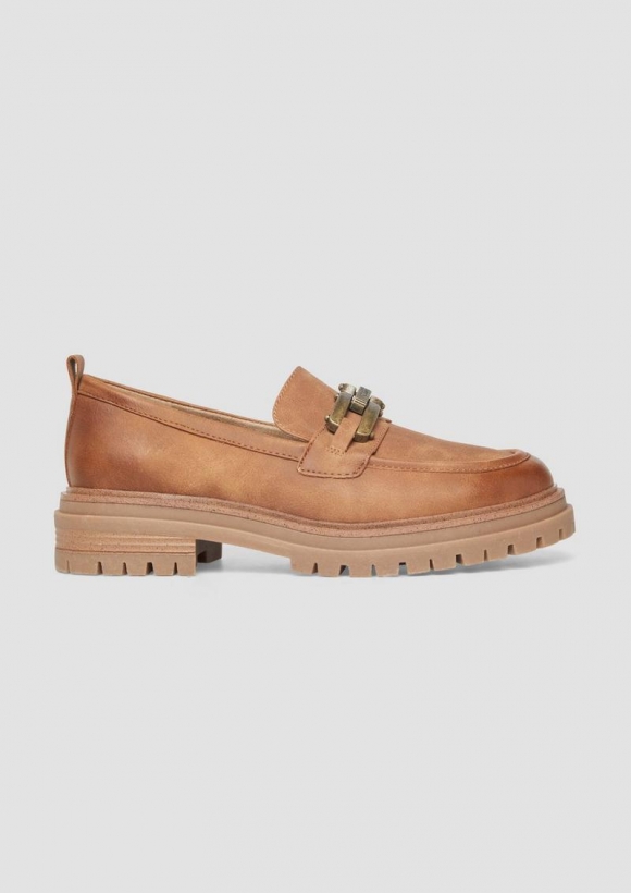 s.Oliver Chunky Slipper - cognac
