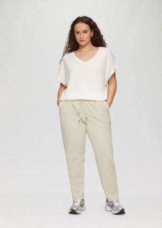 s.Oliver Jogpants aus Feincord - helles beige