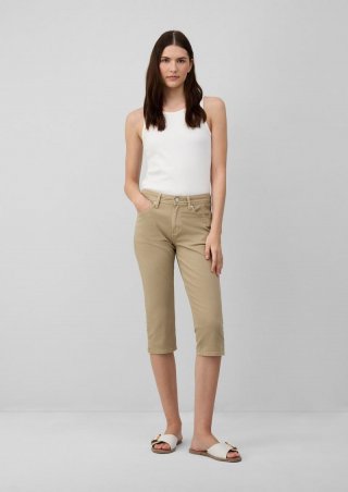 s.Oliver Capri-Jeans Betsy / Slim Fit / Mid Rise / Slim Leg - hellbraun