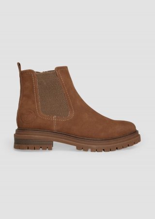 s.Oliver Stiefel - cognac