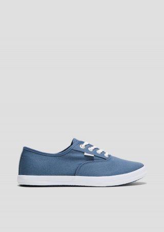 s.Oliver Schnürer im cleanen Look - blau