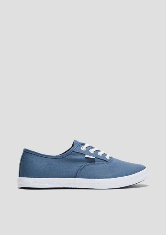 s.Oliver Schnürer im cleanen Look - blau