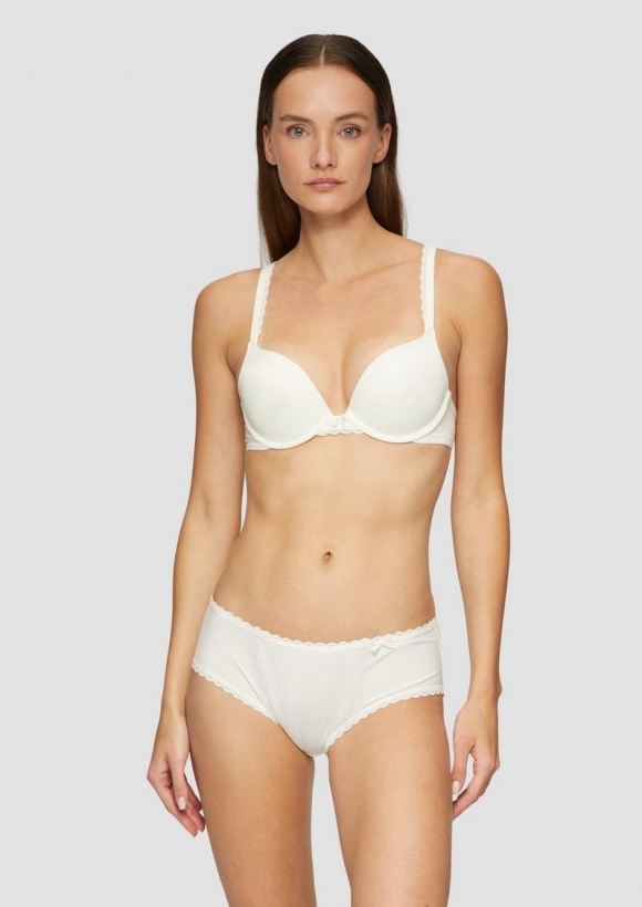 s.Oliver Schalen-BH aus Mikrofaser - creme