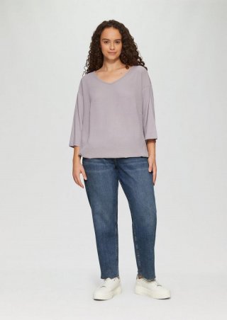 s.Oliver Cropped-Jeans / Slim Fit / Mid Rise / Straight Leg - blau