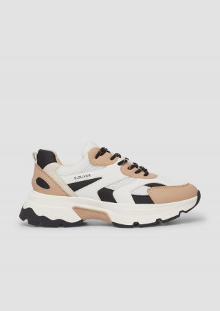 s.Oliver Chunky-Sneaker in Multicolor - weiß