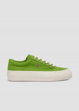 s.Oliver Sneaker mit Plateausohle - grün