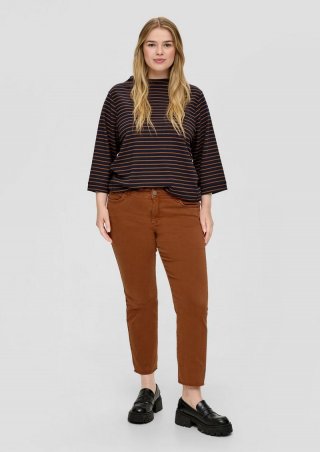 s.Oliver Jeans Slim / Mid Rise - zimt