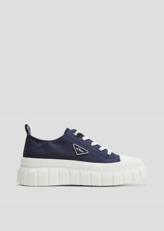 s.Oliver Sneaker mit Plateau-Sohle - navy