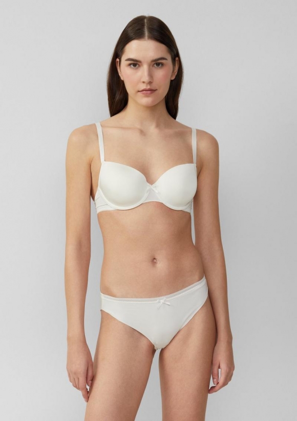 s.Oliver Slip aus Microtouch - hellgelb