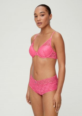 s.Oliver Push-Up BH aus Microfaser - pink