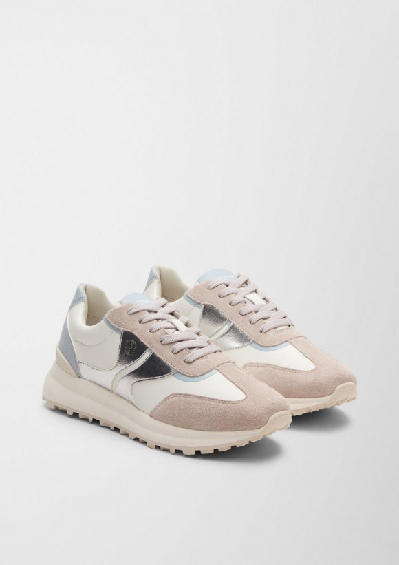 s.Oliver Sneaker mit Plateausohle - weiß