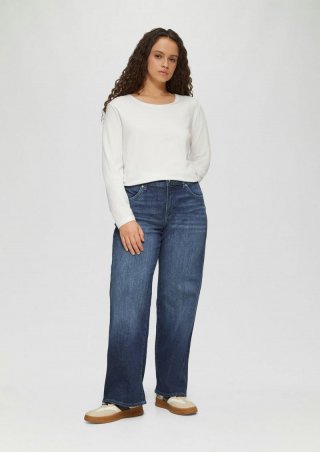 s.Oliver Jeans / Straight Fit / Mid Rise / Straight Leg - blau