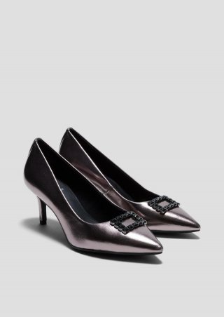 s.Oliver Pumps in Metallic-Optik - roségold