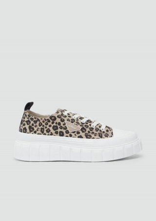s.Oliver Sneaker mit Plateau-Sohle - braun