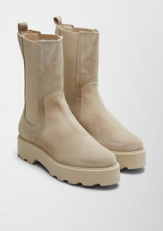 s.Oliver Lederboots - beige