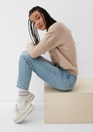 s.Oliver Cardigan aus Strick - sandfarben