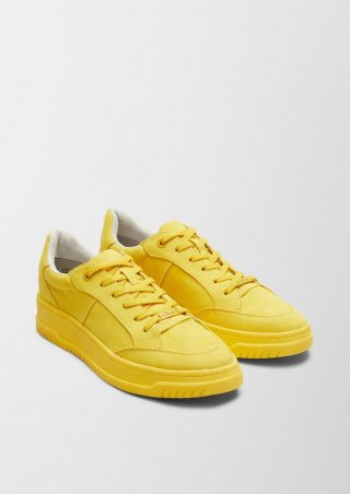 s.Oliver Sneaker im Fabricmix - gelb