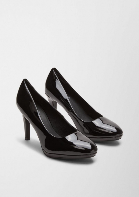 s.Oliver Spitze Pumps - schwarz