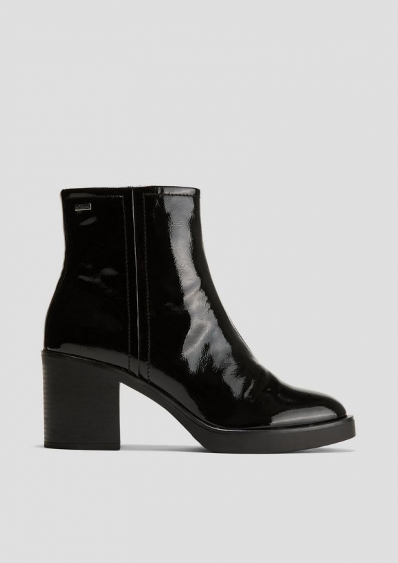 s.Oliver Stiefeletten aus Kunstleder - schwarz