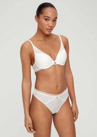 s.Oliver String mit Mesh-Details - puder
