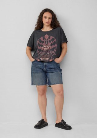 s.Oliver Jeans Mom / Relaxed Fit / High Rise - blau