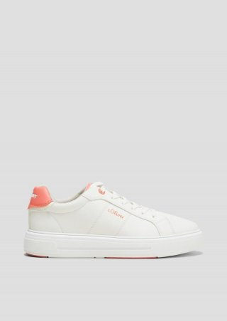 s.Oliver Sneaker in cleanem Design - creme