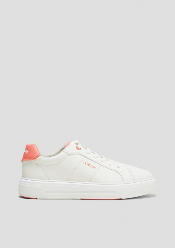 s.Oliver Sneaker in cleanem Design - creme